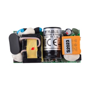 MEANWELL <span class=keywords><strong>MFM</strong></span> 5W 10W 15W 20W 30W 3.3V 5V 12V 15V 24V CLASS II 2xMOPP Faible courant de fuite 0.075W) Alimentation médicale à cadre ouvert - Product Image 1