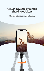Mini <span class=keywords><strong>stabilisateur</strong></span> intelligent de caméra à cardan portatif Bâton de selfie à distance sans fil Équipement de trépied de diffusion en direct Téléphones mobiles - Product Image 3