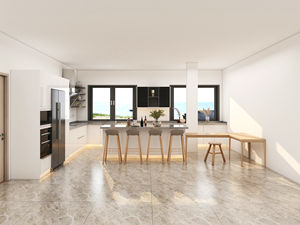 Meubles d'îlot de cuisine écologiques de style moderne, antifongiques, design pour toute la maison, édition limitée pour appartements - Product Image 2