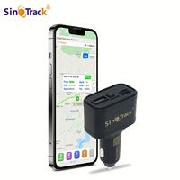 Mini Traceur GPS ST-909 5V 2.4A à Double Port USB à Charge Rapide avec Carte SIM 2G pour iPhone, Tablette et Utilisation Automobile