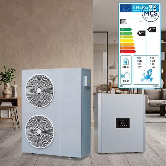 Hot Sale Product New Design Heat Pump Water Heater R32/R290 Air Source Heat Pump Inverter