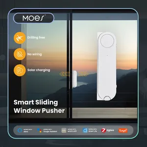 MOES ตัวเปิด-ปิดหน้าต่างอัตโนมัติอัจฉริยะ ZigBee รุ่นทันสมัย ทำจากอะลูมิเนียม พร้อมระบบผลัก-ดึง ใช้พลังงานแสงอาทิตย์ ควบคุมผ่านแอพและรีโมท - Product Image 6