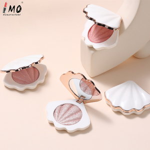 Poudre illuminatrice en compact Orbis en stock, palette de contouring éclaircissante pour le visage, paillettes nacrées, ombre nasale diamantée gingembre, sans logo - Product Image 4