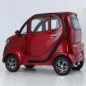 Scooter électrique <span class=keywords><strong>à</strong></span> 4 roues entièrement fermé avec démarrage <span class=keywords><strong>à</strong></span> un bouton, mini voiture avec cabine et climatisation. - Product Image 4