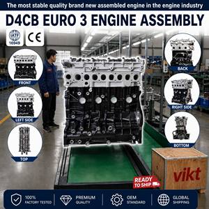 เครื่องยนต์ D4CB EURO 3 พรีเมียม แบรนด์ใหม่ สำหรับ Hyundai H100 Porter II Kia Bongo 3 Sorento ดีเซล ราคาขายส่ง - Product Image 1