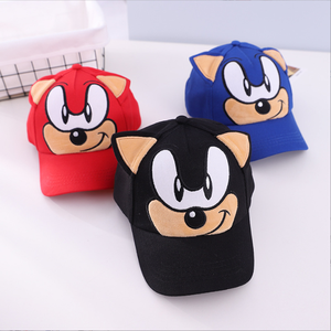 Sombreros de camionero para niños, <span class=keywords><strong>gorra</strong></span> de béisbol con dibujos animados, <span class=keywords><strong>Sonic</strong></span>, lengua de pato - Product Image 2