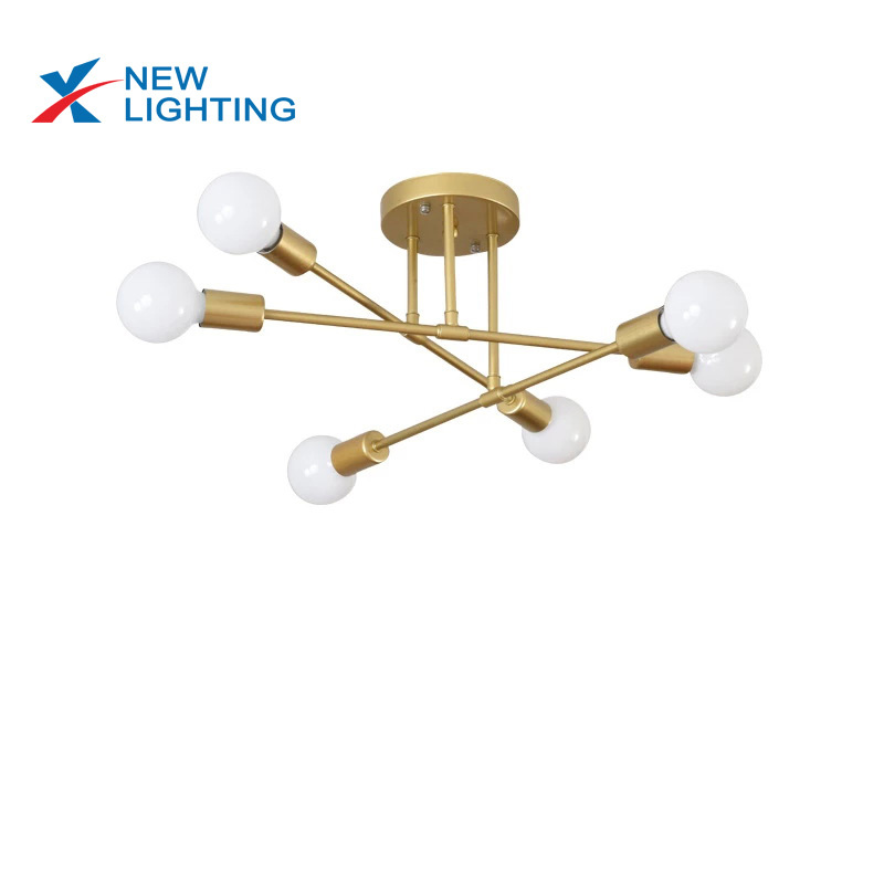 Gold ceiling lights chandeliers modern chandelier light for bedroom