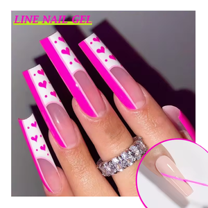 Diskon besar Gel lukisan seni kuku pigmen penuh warna Hema TPO gratis tidak beracun garis menggambar Gel pelapis UV - Product Image 4