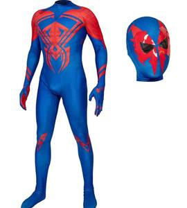 Body rojo y azul fiesta Halloween Spider Man figuras de acción película héroe Cosplay disfraz para adultos y niños - Product Image 1
