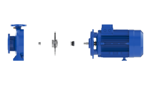 Bomba Centrífuga de Acero Inoxidable ZM32-ZM80 EN733, 1.5-75HP, 50Hz/60Hz, Doble Frecuencia, OEM, Suministro de Agua Industrial - Product Image 6