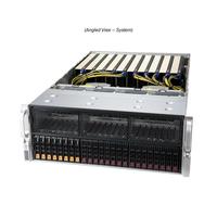 Serveur GPU 4U SYS-420GP-TNR, double processeur Intel Xeon Scalable LGA-4189, 32 DIMM, 8 To DDR4 RECC, 10 PCIe 4.0, pour l'entraînement et l'inference IA