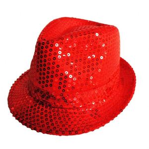 Chapeaux de spectacle magique à paillettes argentées, tendance et élégants, adaptés aux adultes et aux enfants, pour fêtes et jazz, vente en gros - Product Image 2