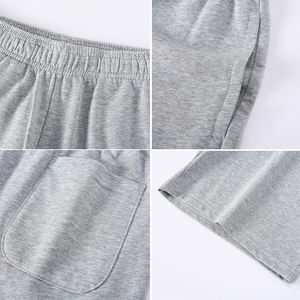 Wholesale Custom Logo Quick Dry Breathable Women Men's Shorts 260GSM Heavyweight Polyester Cotton Anti-shrink Unisex Shorts - Product Image 5