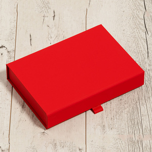 CMYK กล่องแม่เหล็กกระดาษแข็งแข็งพับเป็นของขวัญปั๊มร้อนโลโก้ - Product Image 5