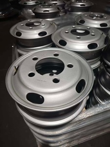 ล้ออะลูมิเนียมใหม่ 11R22.5 22.5x8.25 22.5x9.0 ผลิตจากโรงงานโดยตรง ปรับแต่งได้ตามต้องการ สำหรับรถบรรทุก รับรองคุณภาพ สีเงิน รับประกัน 5 ปี - Product Image 2