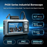 Nouveau VDIAGTOOL P430 2026, Endoscope automobile, Caméra HD étanche IP67, Sonde pour l'inspection du moteur et du châssis de voiture