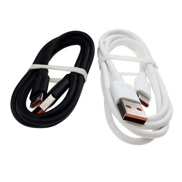 66W 6A Super Charge USB Type C Charger Data Cable 1m Type-C Cable Fast Charging for Huawei for Xiaomi Samsung S9 S10 Plus