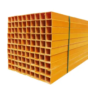 Pultrusion Square And Rectangular Frp Profiles Fiberglass Purlin