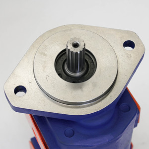 Pompe hydraulique à engrenages double à double sortie en fonte haute pression pour chargeuse, pièces de rechange hydrauliques en gros - Product Image 4