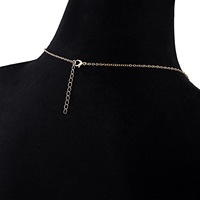 Longue Chaîne de Taille de Soutien-Gorge Double Couche Sexy Plaqué Or pour Femmes, Harnais de Corps, Bijou de Poitrine et Ventre