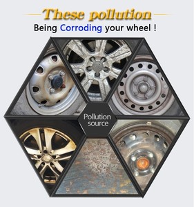 Fábrica al por mayor Rueda de vehículo Trim Clean Spray Limpiador de lavado fuerte 260ML - Product Image 4