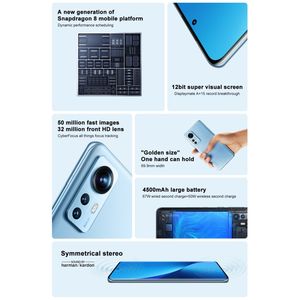 <span class=keywords><strong>Xiaomi</strong></span> – <span class=keywords><strong>smartphone</strong></span> Original 12, caméra 50mp, 8 go + <span class=keywords><strong>2022</strong></span> go, Version officielle mondiale, <span class=keywords><strong>nouveau</strong></span>, 128 - Product Image 6
