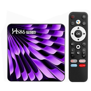 Oferta Especial: HS86 pro14 Android 14.0 TV Box con Rockchip RK3518 2GB 16GB HD WIFI6 BT5.4 Reproductor Multimedia Set Top Box - Product Image 1