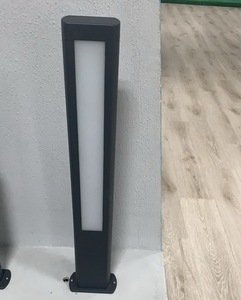Luminaria Exterior de Aluminio de Diseño Moderno y Personalizado, Lámpara Decorativa para Camino de Entrada, Lámpara de Jardín, Luz de Bolardo LED de 12W - Product Image 4