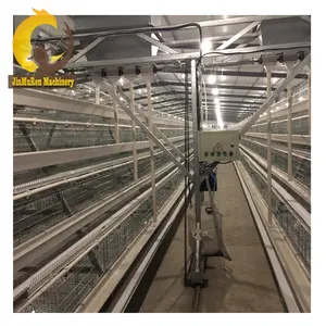 Jinmuren Hot galvanized 120 layers chicken cage for sale in nigeria