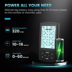 Nuevo diseño, equipo de fisioterapia de 4 canales, masajeador de estimulación muscular, unidad Tens, máquina Ems - Product Image 4