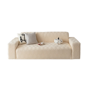 <b>Sofa</b> <b>Cover</b> Full Wrap One Piece Fleece Anti Slip 145-185CM <b>For</b> Living Room Protection - Product Image 5