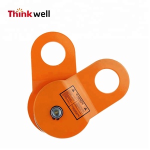 4, 8, 10 тонн, сверхмощный блок для рывка для лебедок, блок шкива из синтетического троса - Product Image 2