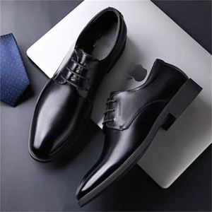 Zapatos Formales de Cuero para Hombre, Estilo Británico, Suela Suave, con Diseño de Aumento de Altura Incorporado, Estilo Casual, Pueden Usarse como Zapatos Formales - Product Image 2