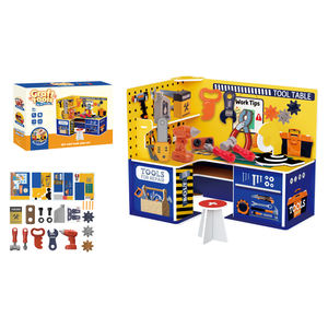 Nouveau produit : Jeu de puzzles éducatifs 3D, 41 pièces, atelier d'ingénierie de simulation, maison de jeu DIY pour les enfants de 3 ans - Product Image 1