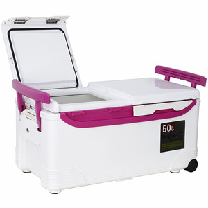 <b>Cooler</b> <b>Box</b> 50L Lightweight Insulated Outdoor Fishing Camping Storage Rectangle PPABS Plastic - Product Image 4