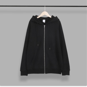 Sudadera con Capucha Oversize de Algodón 100% Bordada para Parejas, Estilo Casual de Otoño, Unisex, con Cremallera Holgada y Diseño Personalizado - Product Image 6