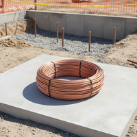 Câble de terre en cuivre plaqué / fil de cuivre pur sur mesure pour systèmes de protection contre la foudre