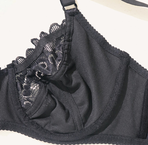 Underwire 뚱뚱한 여성 초박형 브래지어-사이드 윙 확장 및 푸시 업 및 자수 및 조절 가능한 스트랩 및 플러스 사이즈 - Product Image 6