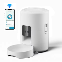 Distributeur automatique de nourriture pour animaux de compagnie 2L Wifi, double alimentation, pour chat et chien, vente en gros, dropshipping FBA