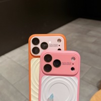 Coque magnétique à fenêtre large et motif ondulé pour iPhone 17 Pro Max, 17 Pro, 17, 18 Pro Max, 18 Pro – Meilleures ventes