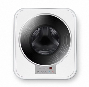Lavadora de Carga Frontal Montada en Pared de 3 kg para Lavado y Calentamiento de Agua, Ideal para Barcos, Remolques y Uso Marino - Product Image 1