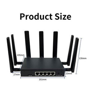 <span class=keywords><strong>Router</strong></span> CPE WIFI Snapdragon X62/X55 WiFi6 de Doble Banda, QoS Mesh, Bloqueo de Banda PCI, Firewall IMEI, VPN, <span class=keywords><strong>Router</strong></span> Industrial de 128+ con 5 Puertos de Red - Product Image 6