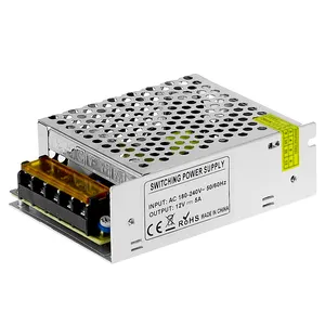 Fuente de alimentación conmutada, 5v, 12v, 24v, 36v, 48v, 1A, 2A, 3A, 5A, 10A, 15A, 20A, 30A, 40A, 50A, LED