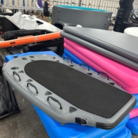 Planche de Jetski Gonflable Colorée de Qualité Supérieure, Traîneau de Jetski Gonflable, Traîneau de Sauvetage pour le Surf, Plateforme Gonflable pour l'Extérieur