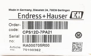 เซ็นเซอร์วัดค่า ORP รุ่น E H Orbisint CPS12D ของ Endress Hauser สำหรับน้ำและน้ำเสีย รับประกัน 1 ปี รุ่นอัปเกรด CPS12E - Product Image 6