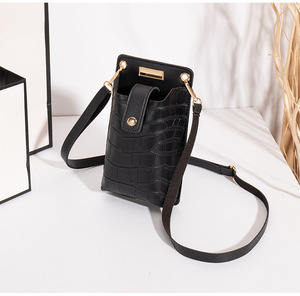 Fashion <strong>Bags</strong> Magnetic <strong>Phone</strong> Holder New <strong>Shoulder</strong> Strap Crossbody <strong>Bag</strong> Pu Leather Mini <strong>Mobile</strong> <strong>Phone</strong> <strong>Bag</strong> - Product Image 3