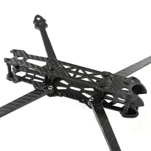 Estructura de Fibra de Carbono Multicapa Resistente a Impactos para Drones, con Geometría Personalizada para Cinematografía Profesional - Product Image 6