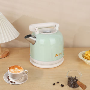 रेट्रो सुंदर 2.2l स्टेनलेस स्टील 1800w हाउस हमें पानी उबालकर केटल 360 डिग्री बेस ऑटो बंद इलेक्ट्रिक चाय - Product Image 4