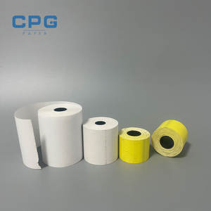 Rouleau de papier thermique sans BPA sur mesure 57x50mm 70gsm, longue durée de conservation de l'image, papier thermique pour pharmacie, rouleau de reçu pour distributeur automatique, faible poussière - Product Image 1