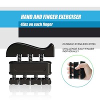 En gros, Appareil d'entraînement de force portable en ABS, réglable 5-100 kg, pour la force des doigts et des poignets, avec compteur
